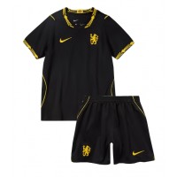 Dětský fotbalový dres Chelsea Geovany Quenda #23 2026-27 Venkovní Krátký Rukáv (+ trenýrky)
